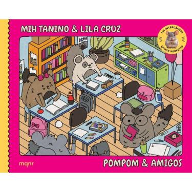 Imagem de Pompom & Amigos (Livro de colorir): Um intercâmbio quase perfeito