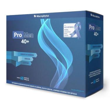 Imagem de ProMen 40+ 60 cápsulas (Abóbora + Girassol + Licopeno) - Macrophytus