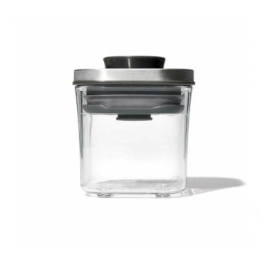 Imagem de Pote Hermético Quadrado Steel Pop 0,2 Litros Oxo