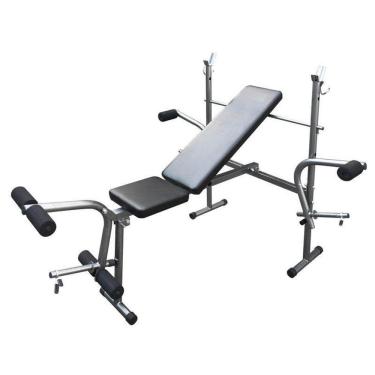 Imagem de Banco de Supino 365 Preto com Assento e Encosto Ajustáveis