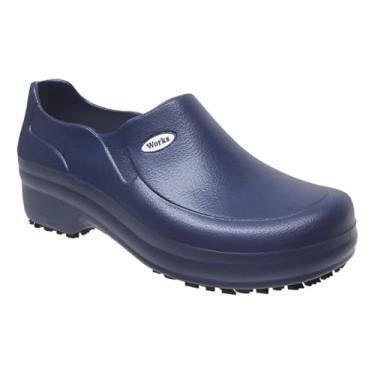 Imagem de Sapato Eva Unisex BB65 Segurança Profissional Hospital Clínicas Médicas Dentistas Biomédicos Enfermeiros Azul (AZUL, BR, Adulto, Numérico, 38)