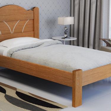 Imagem de Cama Solteiro 100% Mdf 107,5x94cm Alice Naturale