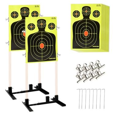 Imagem de GRGTHDS 2 conjuntos de suporte de alvo de tiro