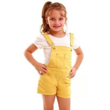 Imagem de Jardineira Infantil Feminina Shorts Color-Feminino