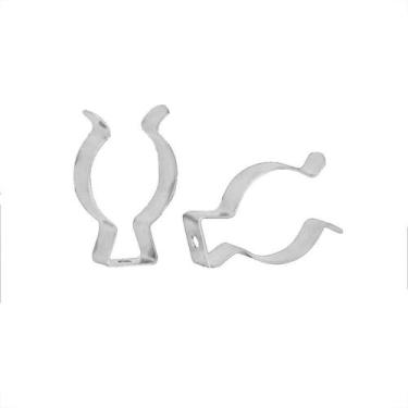 Imagem de Abracadeira Fluorescente Zincado Redy T10/T12 112 - Kit C/200, Zincado