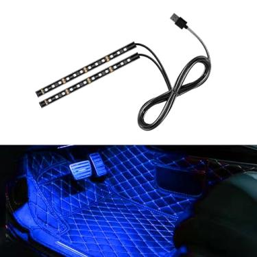Imagem de UHANBUT Fita de LED para carro, 24 luzes LED RGB neon para ambiente interno, porta USB de 12 V, luz noturna ambiente sob o painel, acessório de lâmpada decorativa universal para caminhão de carro