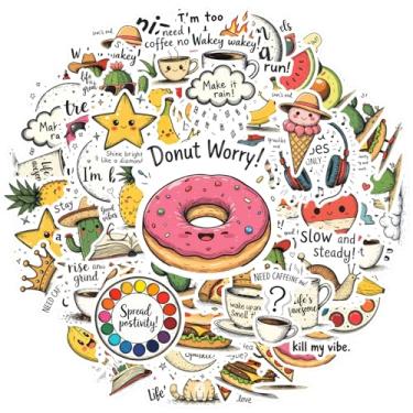 Imagem de 70 peças alimentos animais espaço motivação viagem animais adesivos de papelaria adesivos peculiares para mala geladeira telefone bagagem laptop guitarra carro adesivos brinquedos laptop motocicleta