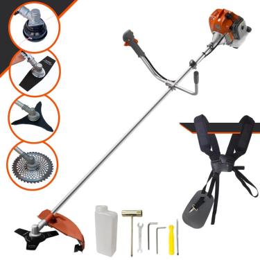 Imagem de Roçadeira Completa RL430ACN-TK Tekna À Gasolina 43cc 1,7HP Alta Rotação 4 Em 1 Com Carretel + Faca 2 Pontas + Faca 3 Pontas + Faca 40 Dentes de Vídea
