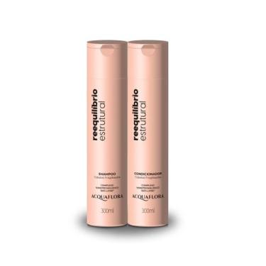 Imagem de Kit Acquaflora Reequilíbrio Estrutural Shampoo + Condiconador