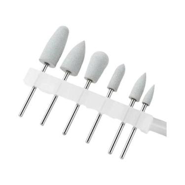 Imagem de Kit De Brocas Para Unhas Em Gel De Morango 6PCS, Ferramentas Elétricas