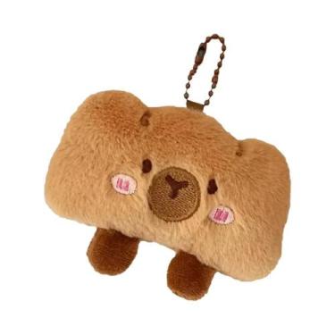 Imagem de Pingente De Pelúcia Kawaii De Capivara, Charme De Boneco Temático De C