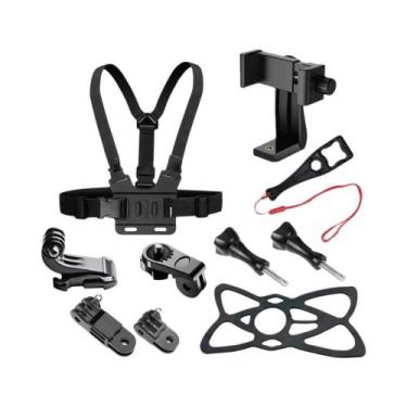 Imagem de Suporte De Peito Ajustável Para Câmeras GoPro Hero 13 12 11 10 9 8 7 A