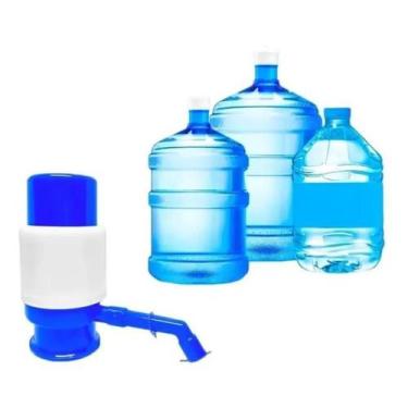Imagem de Bomba Para Galão De Agua Manual Suporte Garrafão 20 Litros - CLINK, Az