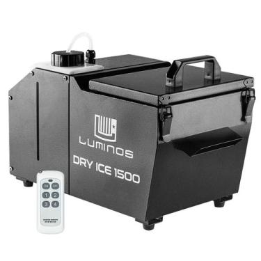 Imagem de Máquina De Fumaça Efeito Gelo Seco Tipo Nuvem Dry Ice 1500W Luminos 22