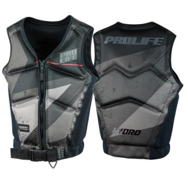 Imagem de Colete Salva Vidas Slim Hydro Citrus Prolife Jet Wake Lancha, Citrus g