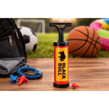 Imagem de Bomba de Ar Manual com Bico - Amarela - FRATELLI