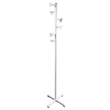 Imagem de Cabideiro Borboleta Mancebo para Casaco Bolsa Chapéu 6 Ganchos - Loja 