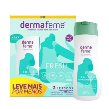 Imagem de Sabonete Íntimo Derma Femme Kit 2un. 200ml Cada - Hot Flowers