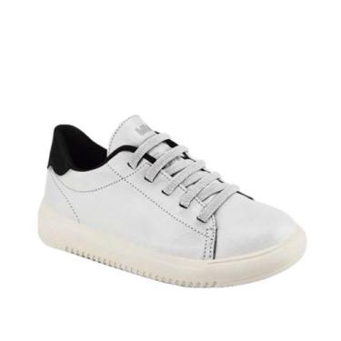 Imagem de Tênis Infantil Menino Bibi 1192046 New Way, Branco, 30