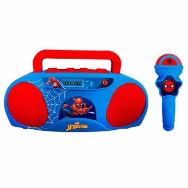 Imagem de Karaokê Boombox Infantil - Marvel Spiderman - Candide
