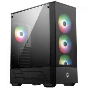 Imagem de Gabinete Gamer MSI MAG Forge 112R, Mid Tower, Vidro Temperado, ATX, AR