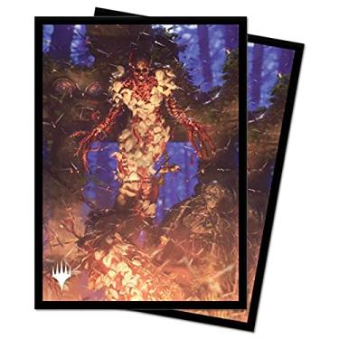 Imagem de Magic: The Gathering - (Modern Horizons 2) Mangas 100 ct V2 com Grist, The Hunger Tide - Proteja seus cartões com a tecnologia Ultra Pro ChromaFusion™