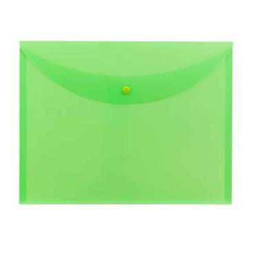 Imagem de Smead Project Envelope, fecho de pressão, carga superior, tamanho carta, verde, 10 por caixa (89683)