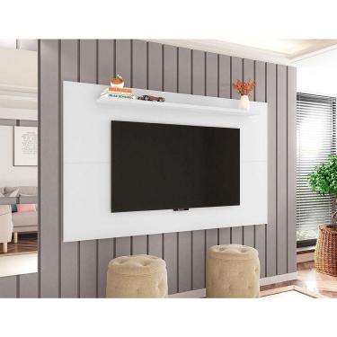 Imagem de Painel Tv Até 65" Elegant com 1 Prateleira Branco