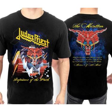 Imagem de Camiseta Judas Priest Of0086 Consulado Do Rock Oficial Banda