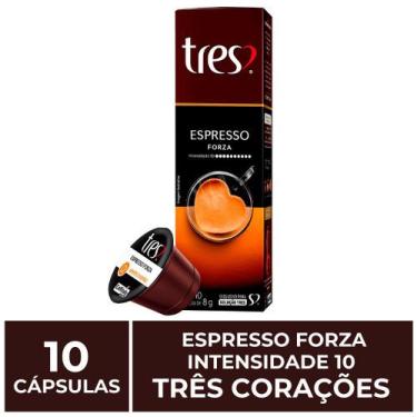 Imagem de 10 Cápsulas Três Corações, Café Forza (Intensidade 10)