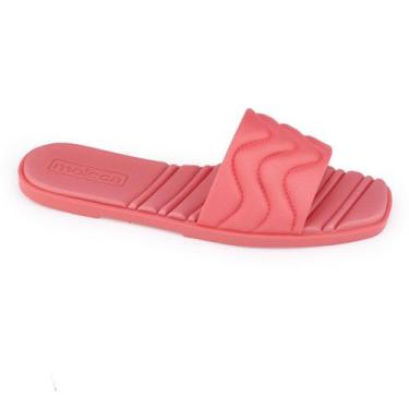 Imagem de Chinelo Feminino Moleca 5471.206 Slip On Camurça Ondas