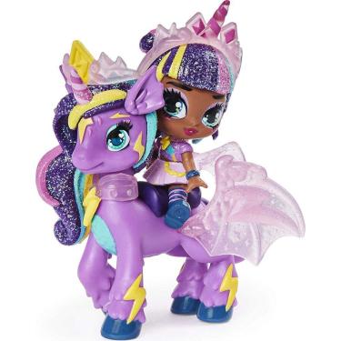 Imagem de Hatchimals Pixies Riders, Moonlight Mia Pixie e Unicornix Plander Set com Característica Misteriosa