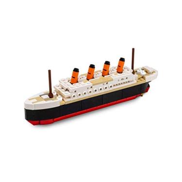 Imagem de Blocos de Constr. Titanic Tam. Médio (217 Peças) 100% Compatível Grandes Marcas