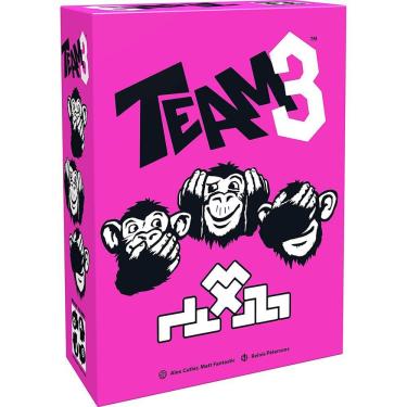 Imagem de BRAIN GAMES TEAM3 Pink Board Game - Um jogo de festa emocionante
