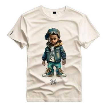 Imagem de Camiseta Personalizada Kid Rapper Tattoo Criança Style-Unissex