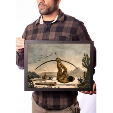 Imagem de Quadro Decorativo Arte Caboclo De Jean Baptiste Debret - Fanarte
