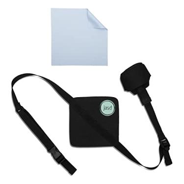 Imagem de JASD Alça de assento de fagote - protetor de pescoço e pulso, neoprene reforçado com nylon, acessório de perna de cadeira para instrumento,