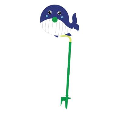 Imagem de YIJU Aspersor de água de desenho animado, brinquedo para áreas externas, ferramenta de irrigação de jardim para crianças brincando no gramado, Golfinho