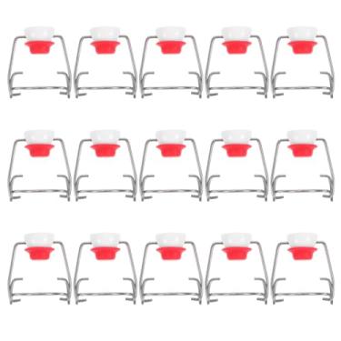 Imagem de Zerodeko 15 peças de tampa de garrafa de encaixe, tampas de garrafa, garrafas de refrigerante, garrafas de vidro giratórias, tampa de vidro, tampa de garrafa seladora para garrafas de vidro, tampa de