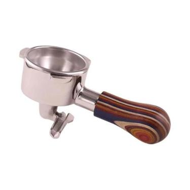 Imagem de Portafilter De Café De Boca Dupla De Aço Inoxidável 54mm Para Breville