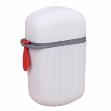 Imagem de Saboneteiras portáteis à prova de vazamento, recipiente com tampa, barra de viagem, suporte de saboneteira, bandeja organizadora para banheiro, chuveiro, academia (branco)