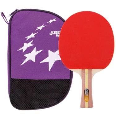 Imagem de Raquete Tênis De Mesa Clássica Dhs 2002 Approved ITTF 