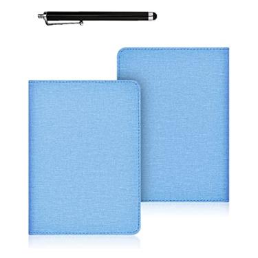 Imagem de enoxboo Capa de Tecido para 6 "Kindle Paperwhite (10/7/6/5ª Geração), Capa para Kindle Paperwhite - Cobrar com o Recurso de Esteira de Sono Automático