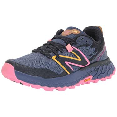 Imagem de New Balance Tênis de corrida feminino Fresh Foam X Hierro V7 Trail, Céu noturno/rosa vibrante/preto, 40