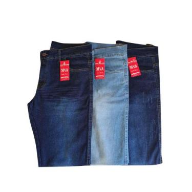 Imagem de Calça Jeans Masculina Skinny Elastano Atacado  Barato - MVA Jeans, Jea