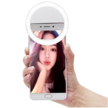 Imagem de Iluminador Selfie Ring Light - Branco - Bc Bora Colega Shop