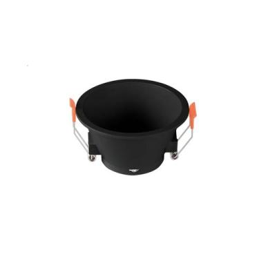 Imagem de Kit 3 Spot Embutir Conico Sem Borda Redondo Para Lampada Mr16 Galaxy, 