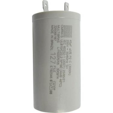 Imagem de Capacitor 45 uf 127v Weg Lavadoras Brastemp Consul Electrolux