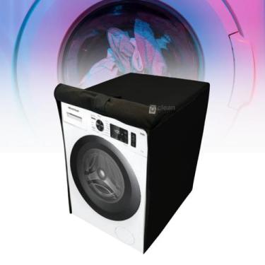 Imagem de Capa para lavadora frontal brastemp 10kg bnf10ab impermeável - Clean C