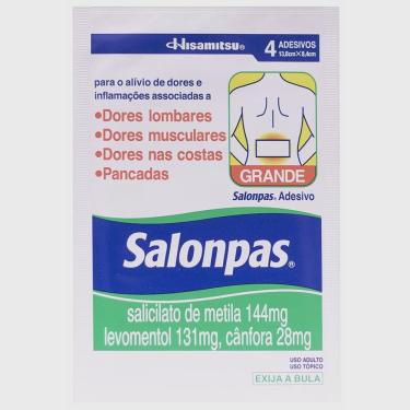 Imagem de Salonpas adesivo grande 04 unidades
